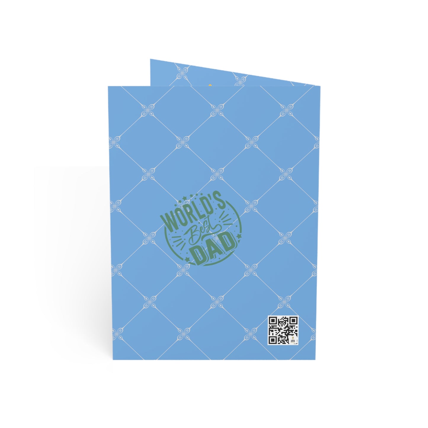 BEST DAD (Blue) | Greeting Cards (1 pcs)