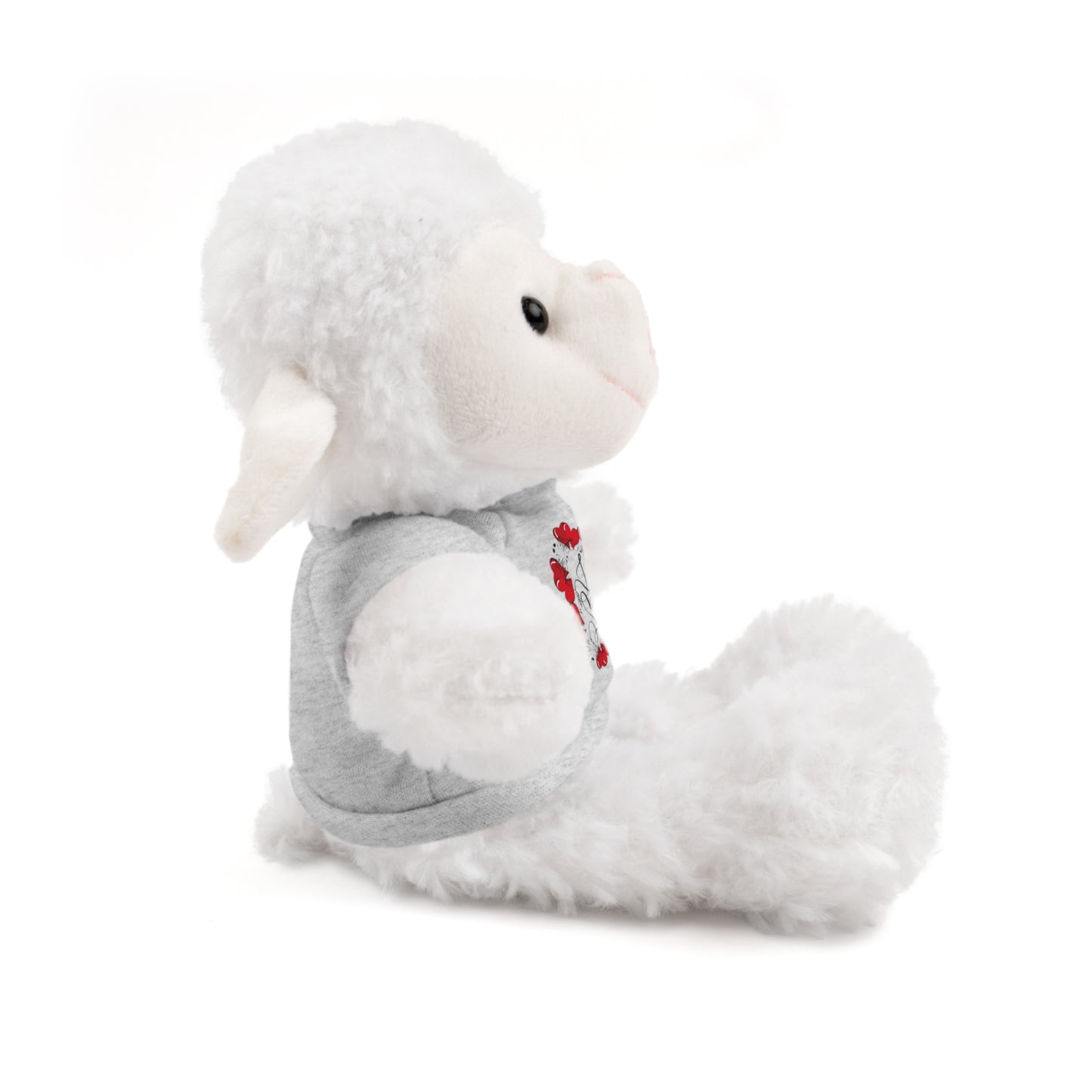 Simply, I Live You | Plush Toy with T-Shirt (10 Colors, 6 Animals)