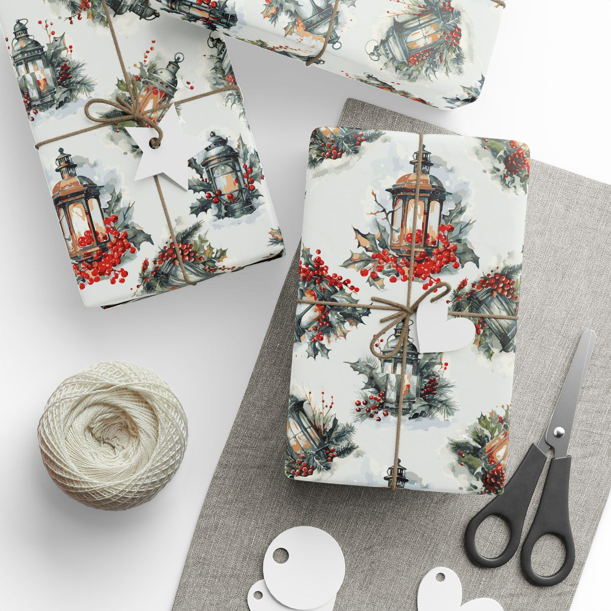 Charming Lights Gift Wrap | Lights of the Season | Christmas Wrapping Paper
