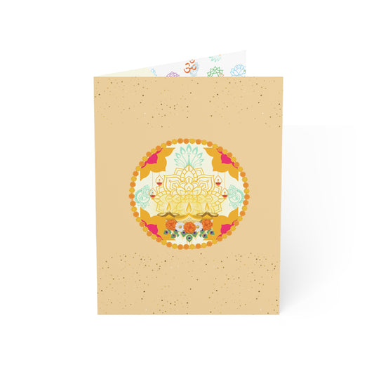 Hope & Om | Hindu Inspired | Blank Cards (1, 10 pcs)