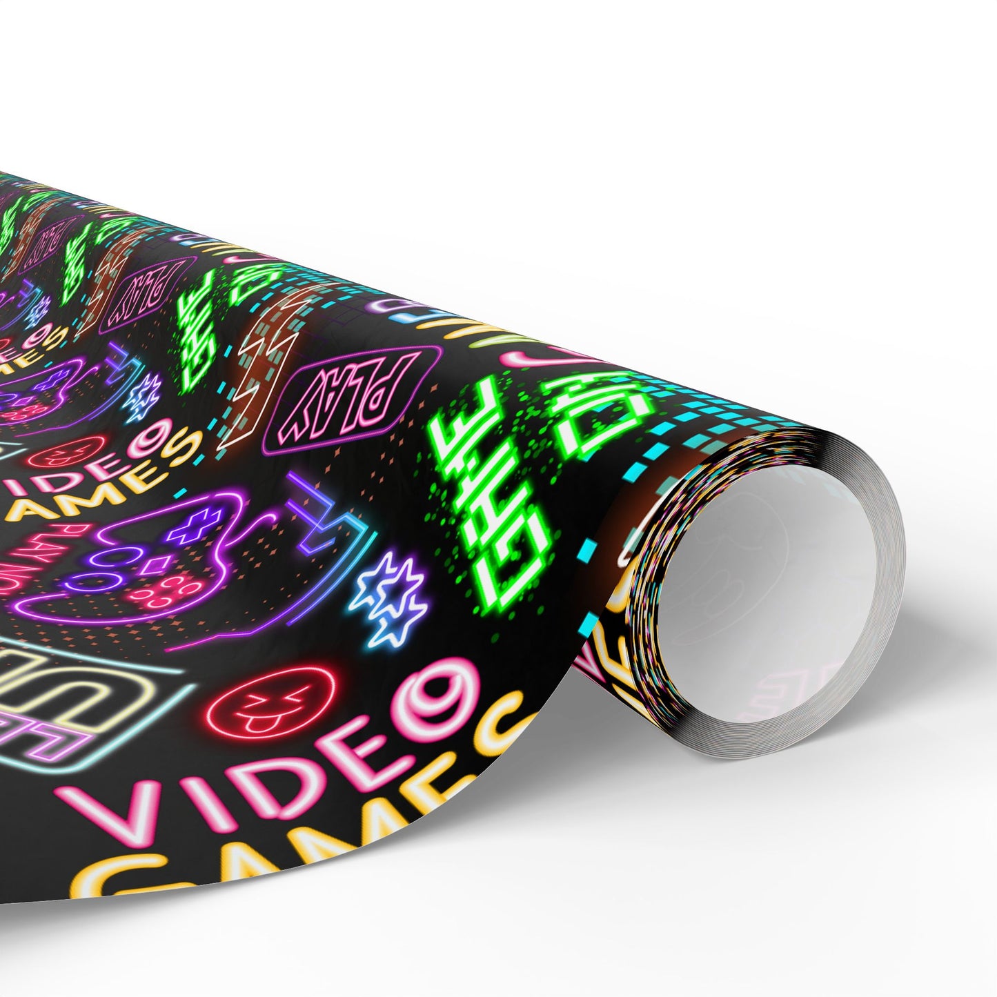 Gaming Cafe Gift Wrap | Join Like Subscribe Now | Gamers Lifetime Membership Wrapping Paper