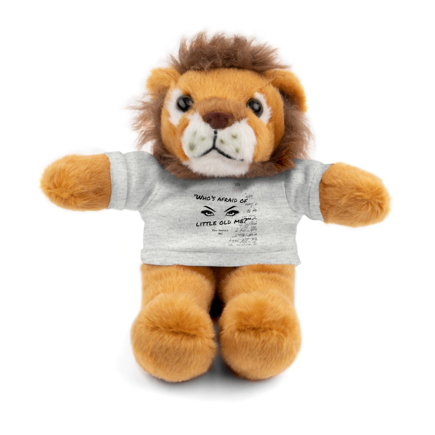 TTPD Inspired | Who’s Afraid / Little Old Me? | Plush Toy with T-Shirt (5 Colors, 6 Animals)