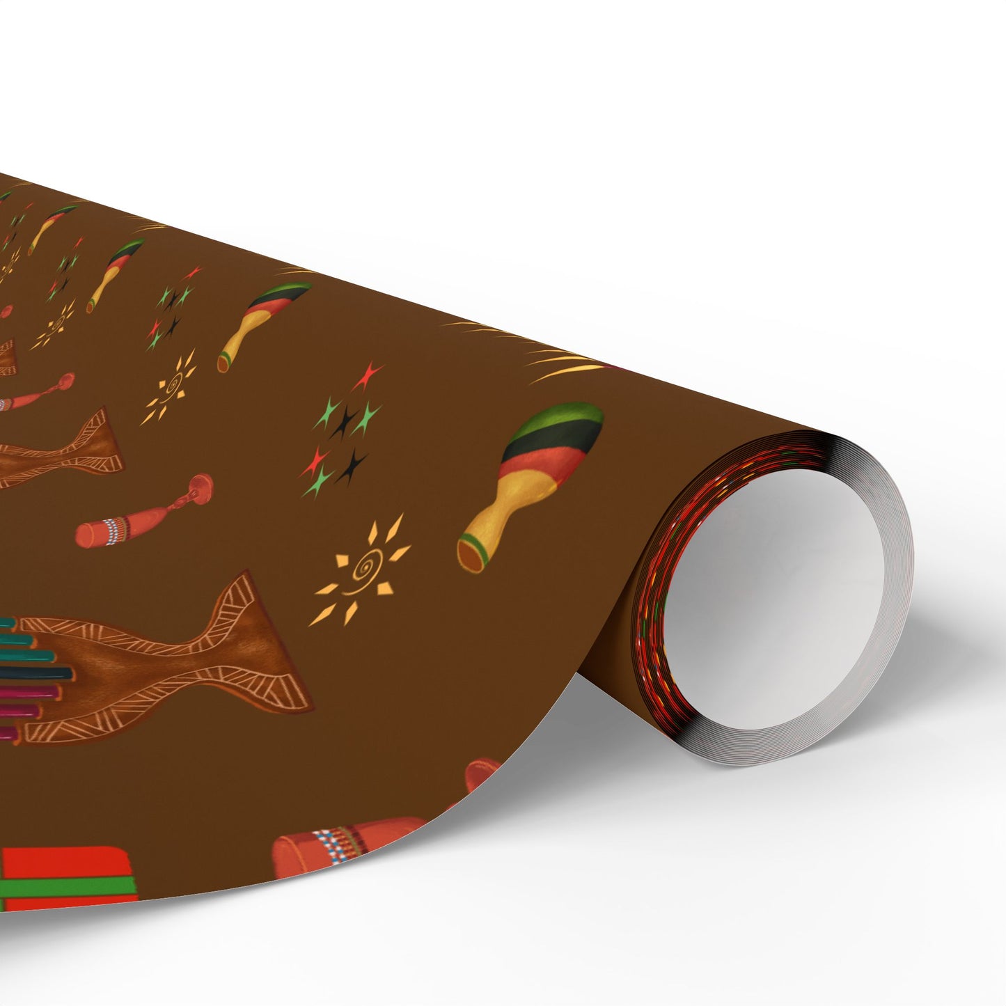 Kinara | Kwanzaa Lights | Zawadi (Earth) Wrapping Paper