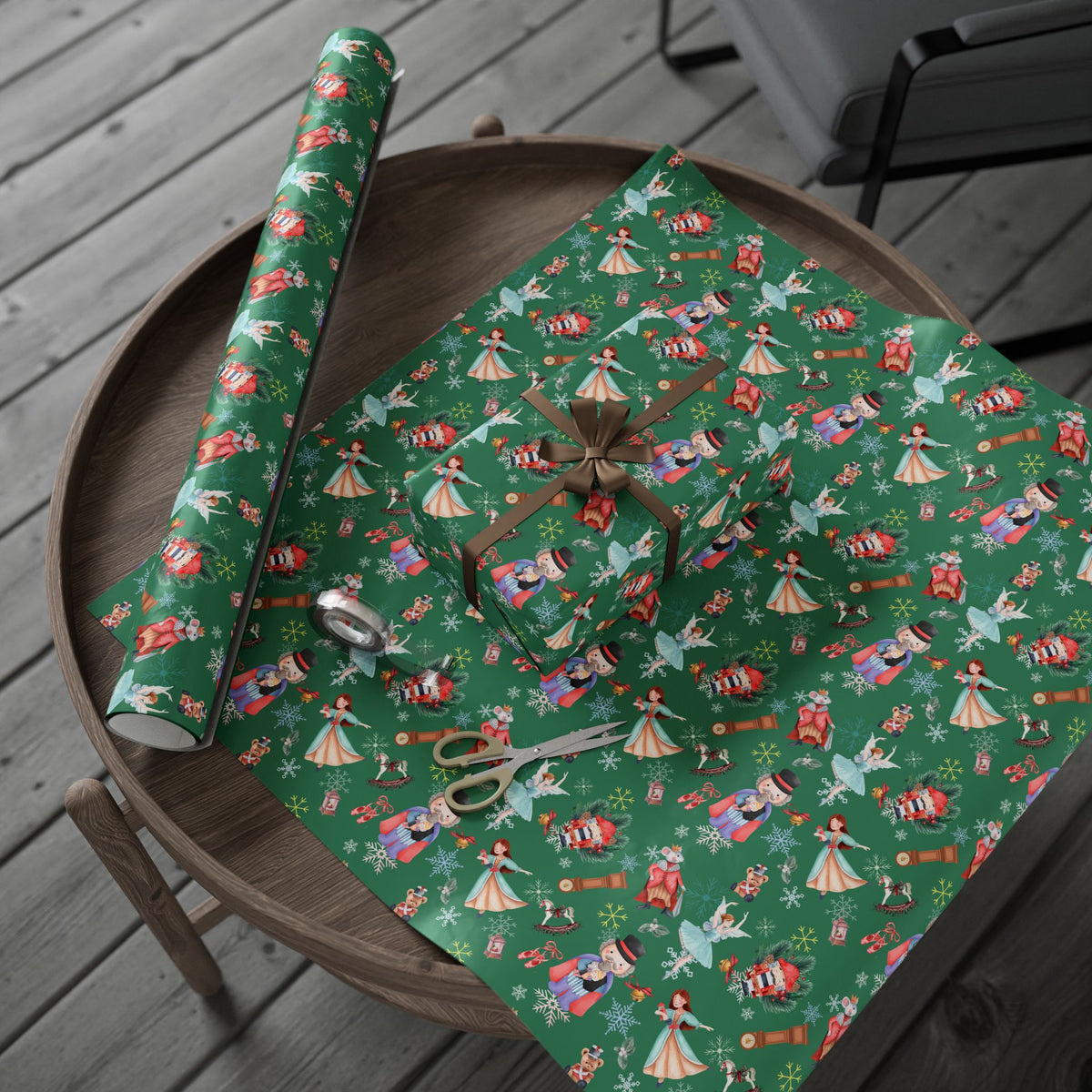Nutcracker Wrapping Paper | Inspired by the Story and Ballet