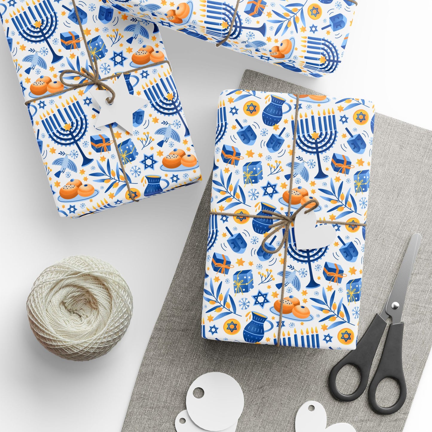 Celebrate Chanukah | Jewish Inspired | Wrapping Paper