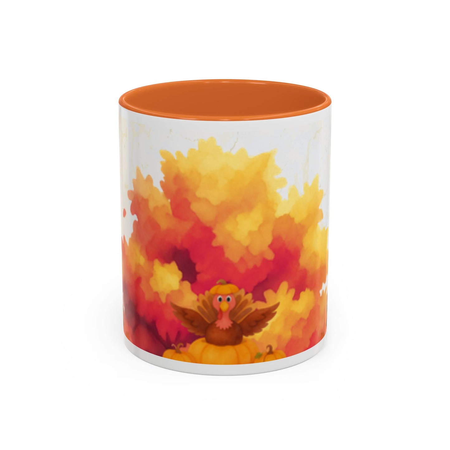 Autumn Fields Two-Tone Accent Mug (11oz, 15oz)