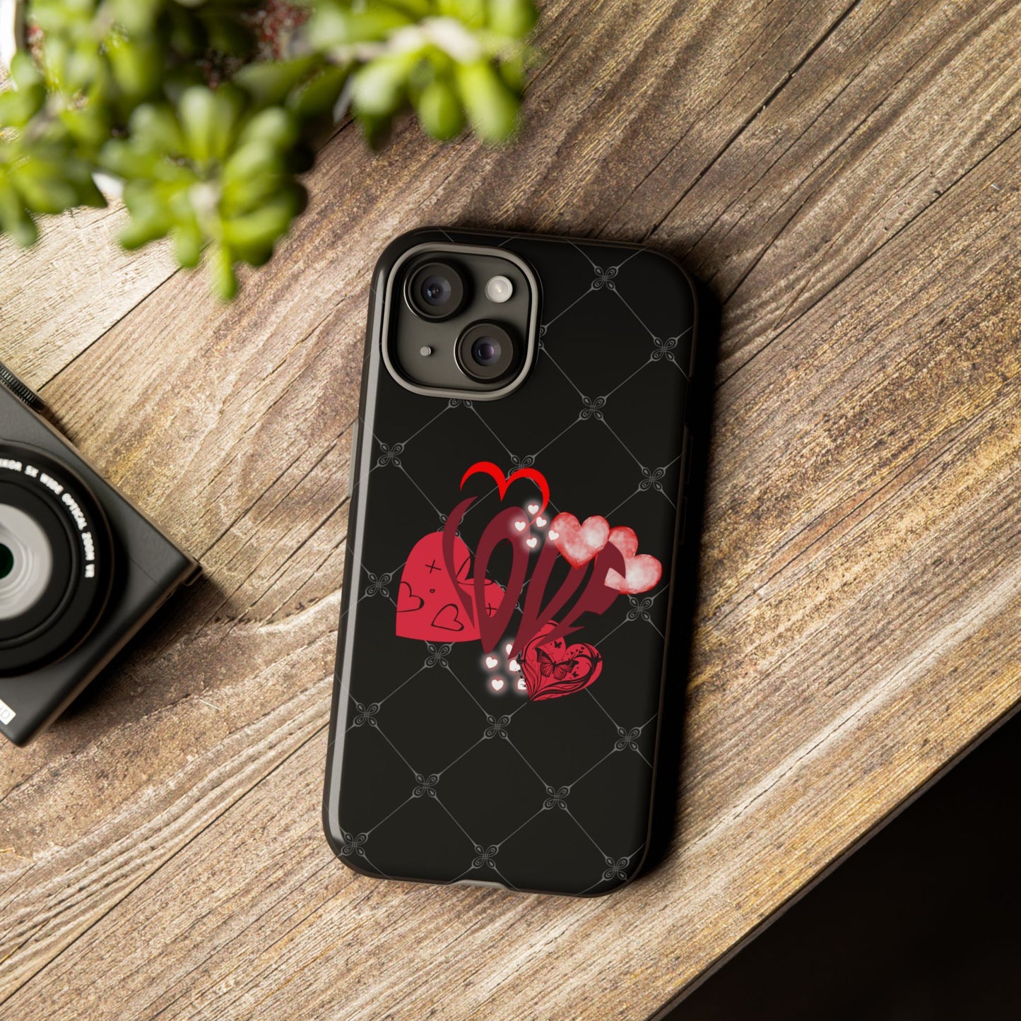 Tough Love Phone Case — Heart Love Protective iPhone Cover