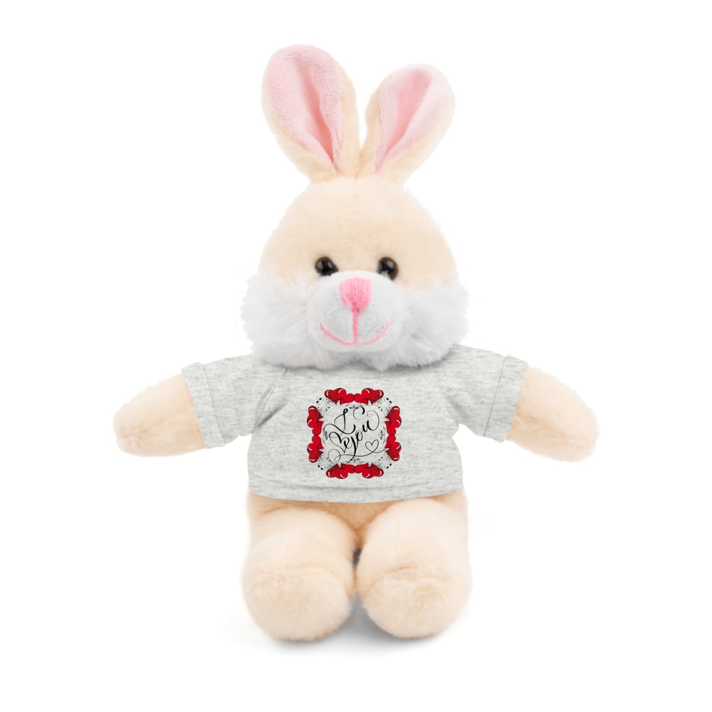 Simply, I Live You | Plush Toy with T-Shirt (10 Colors, 6 Animals)