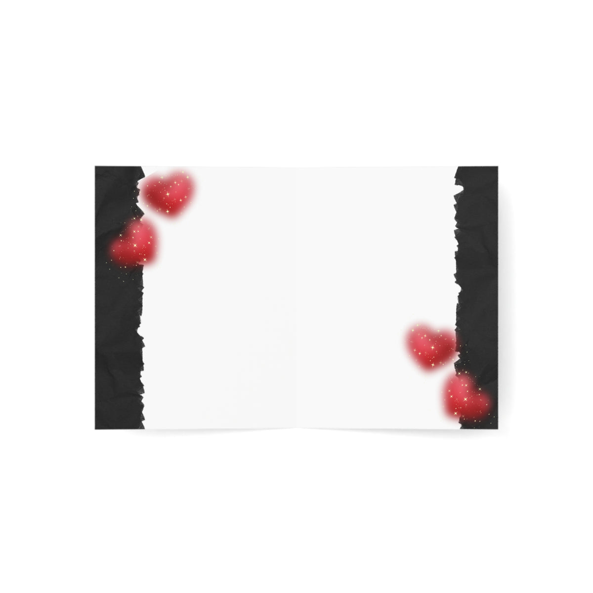 Warm Glow Greeting Cards — Send a Message From the Heart (1 or 10 pc)