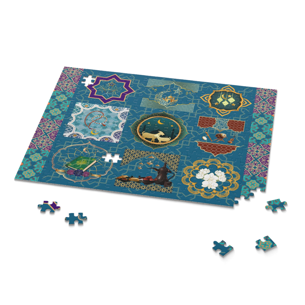 Mosaic Beauty Puzzle (120, 252, 500-Piece)
