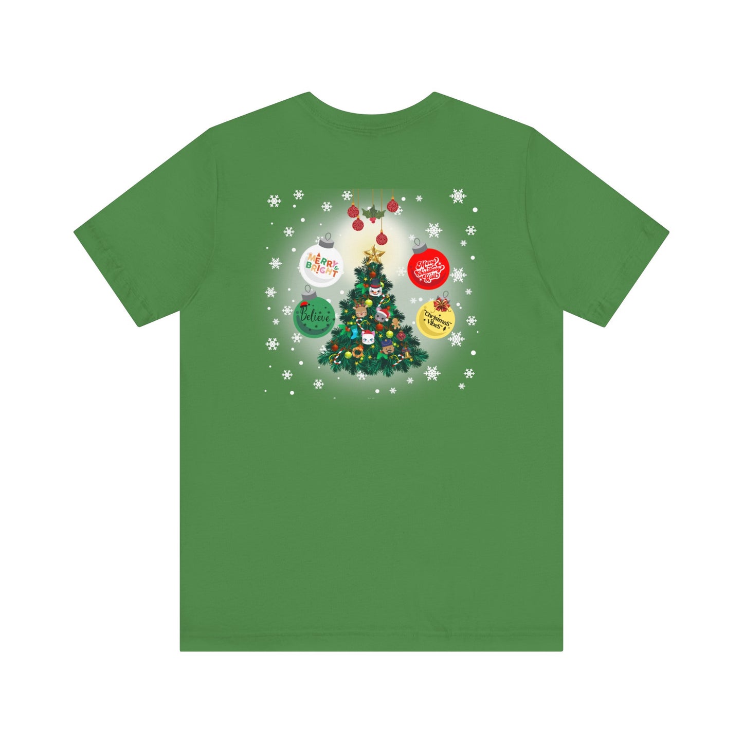 Santa Family / Christmas Short Sleeve Tee | Unisex Jersey