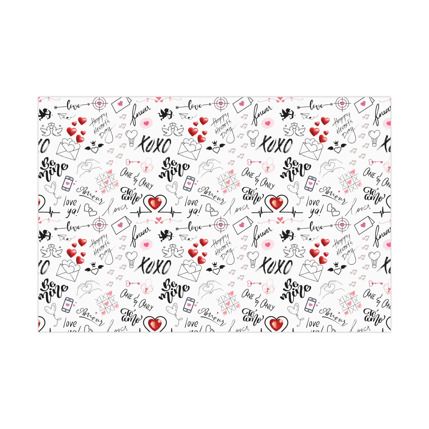 Love Language Gift Wrap Papers