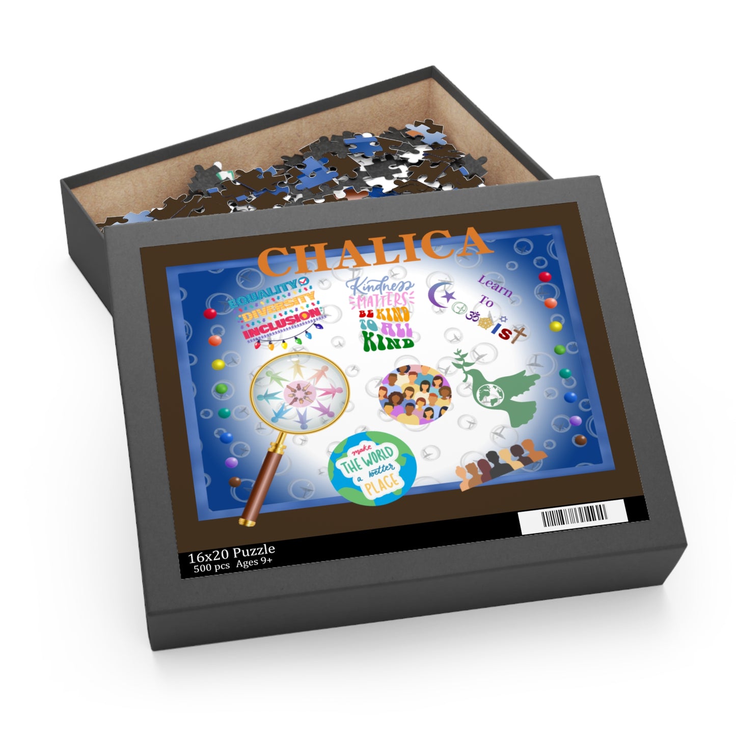 Puzzle Chalica Unitarian Universalist Inspired