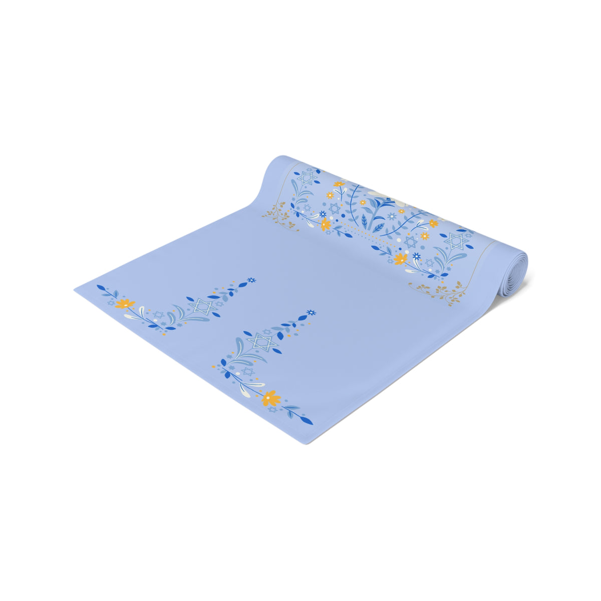 Peaceful Words | Hanukkah Table Runner (Cotton, Poly)