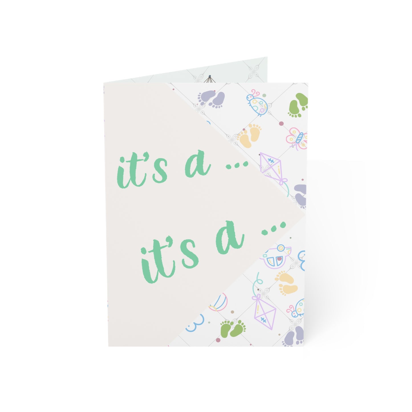 Surprise, It’s Twins + | Gender Reveal Cards | Greeting Cards (1 pcs)