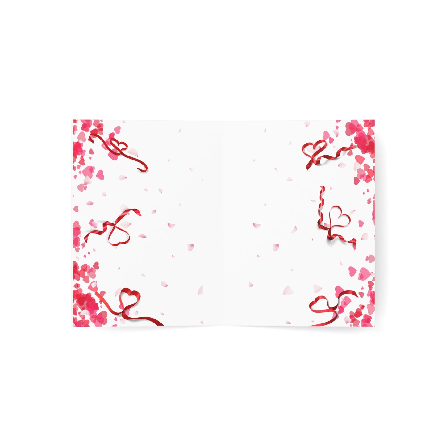 Valentine's Day Greeting Cards — 'Happy Valentines Day' Love Note (1/10 pc)