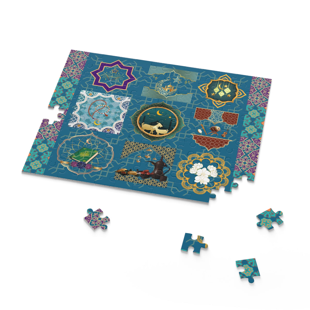Mosaic Beauty Puzzle (120, 252, 500-Piece)