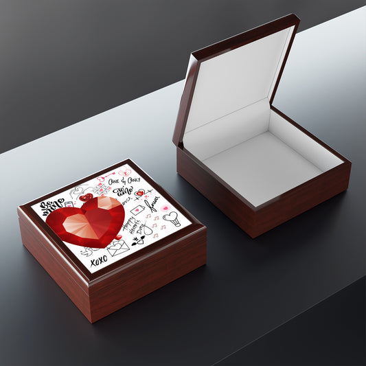 Happy Hearts Jewelry Box — Love Your Keepsake Box