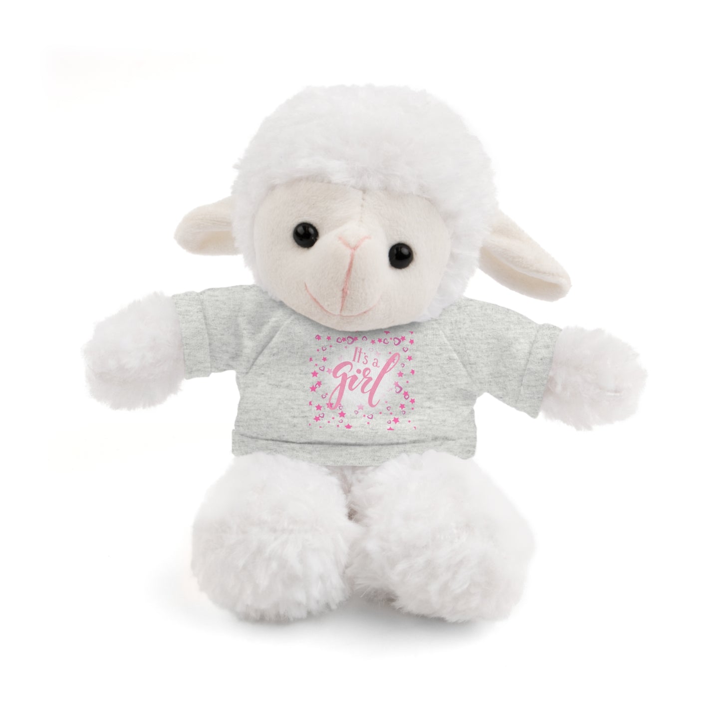 It’s a Girl | Plush Toy with T-Shirt (10 Colors, 6 Animals)