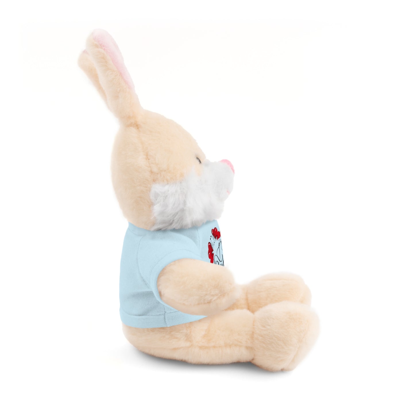 Simply, I Live You | Plush Toy with T-Shirt (10 Colors, 6 Animals)