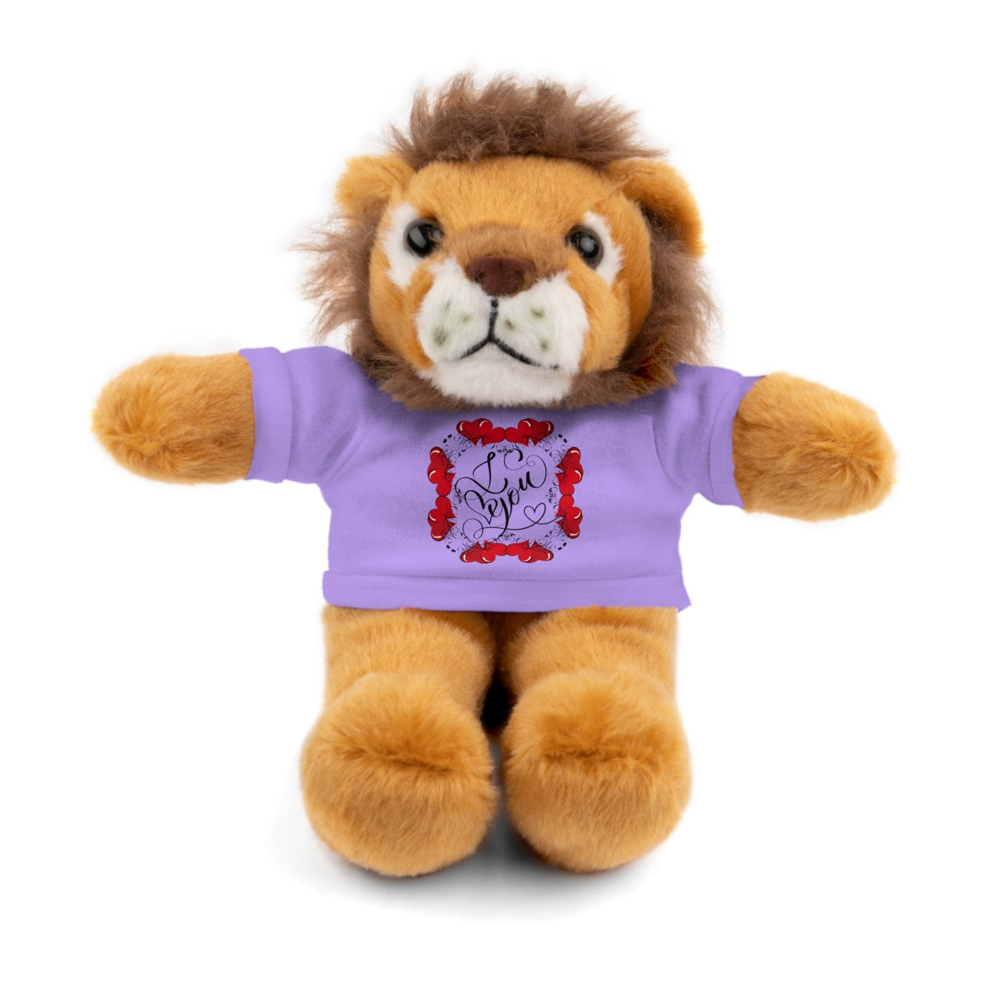 Simply, I Live You | Plush Toy with T-Shirt (10 Colors, 6 Animals)