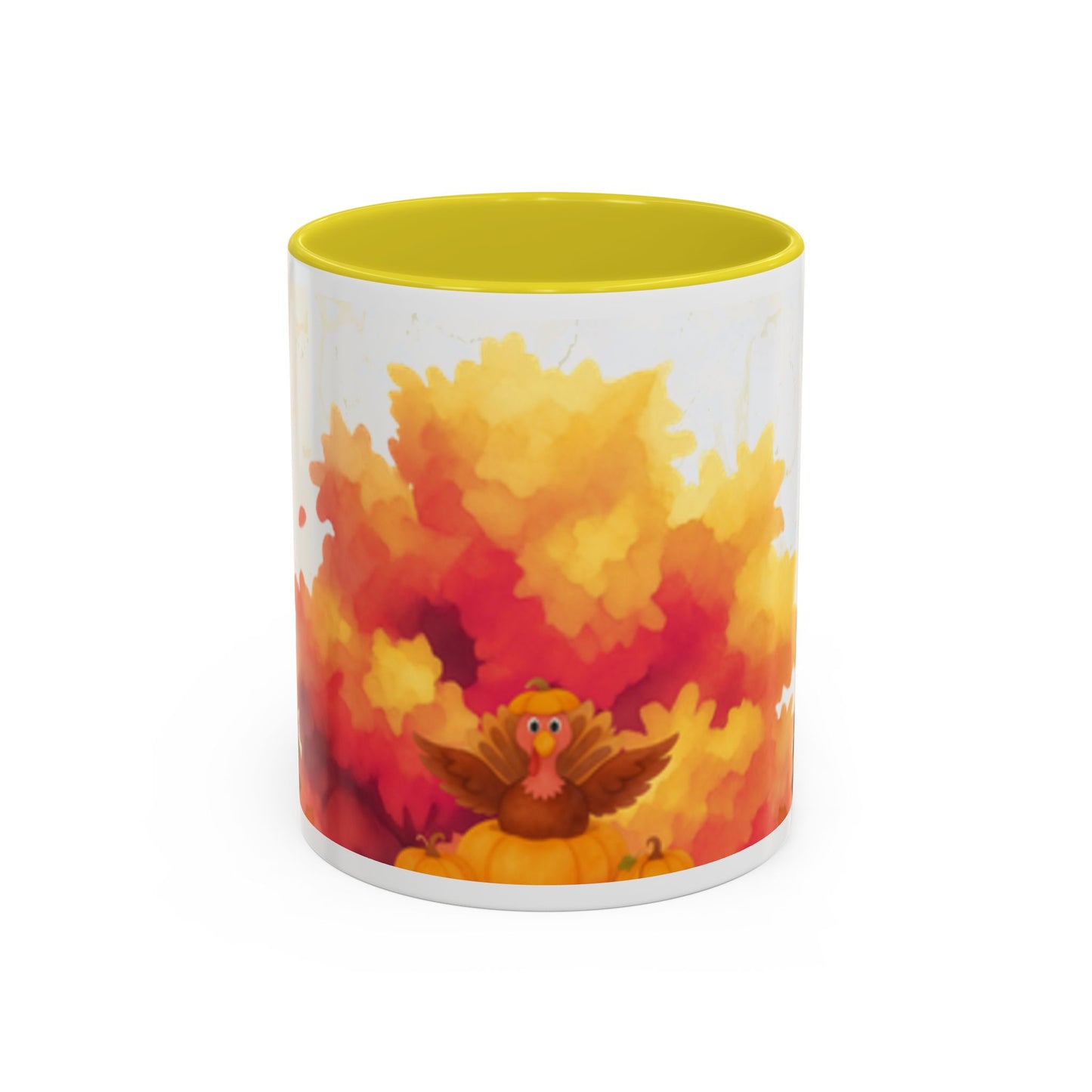 Autumn Fields Two-Tone Accent Mug (11oz, 15oz)