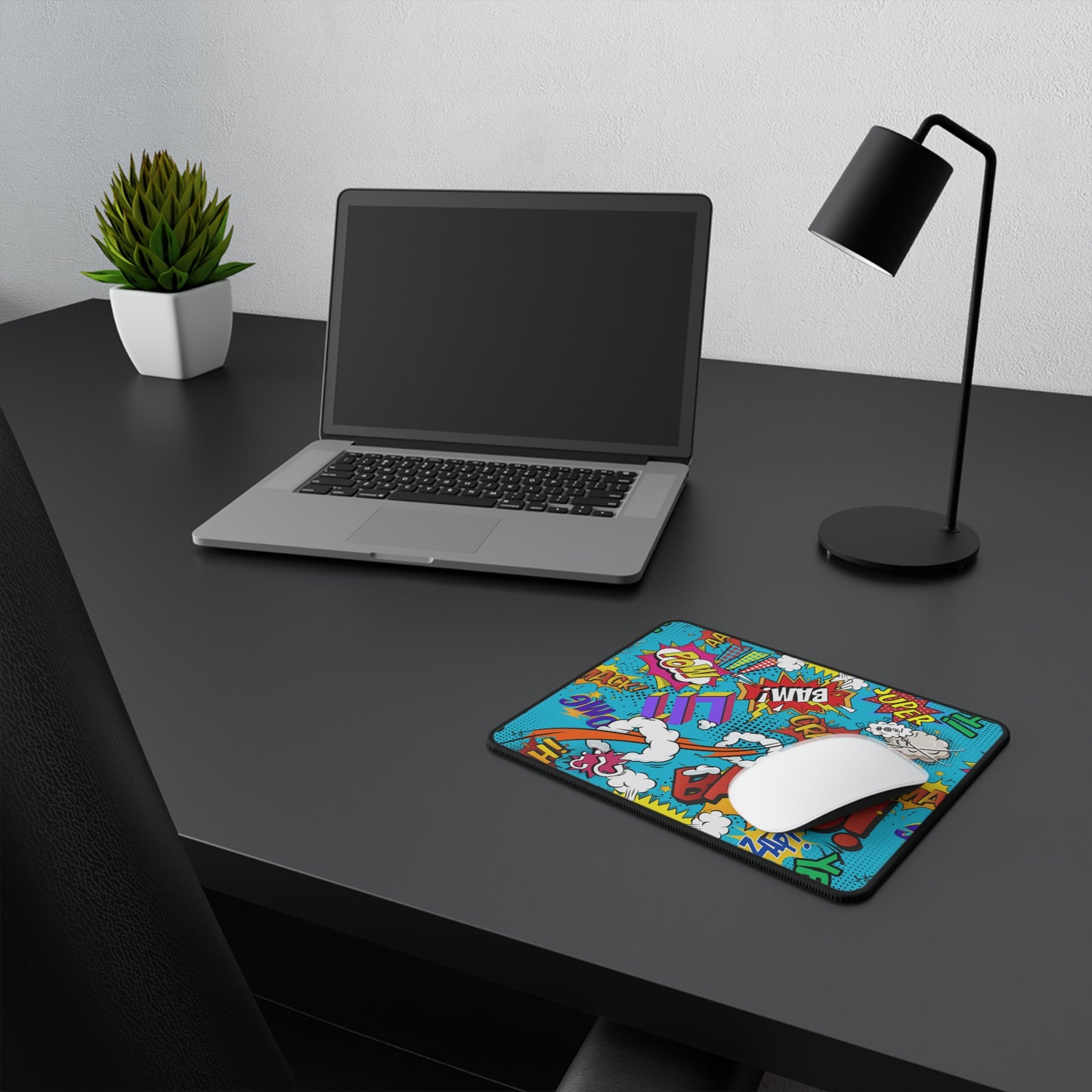 Crash Bang Comics Mouse Pad | Comic Zoom Art Mouse Pad