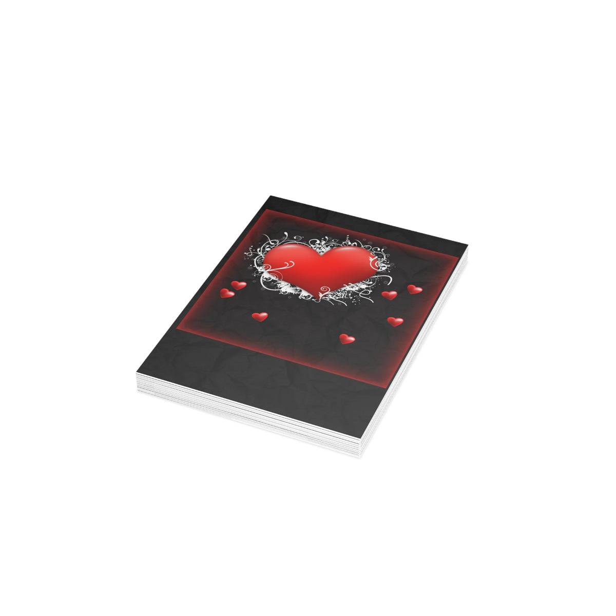 Warm Glow Greeting Cards — Send a Message From the Heart (1 or 10 pc)