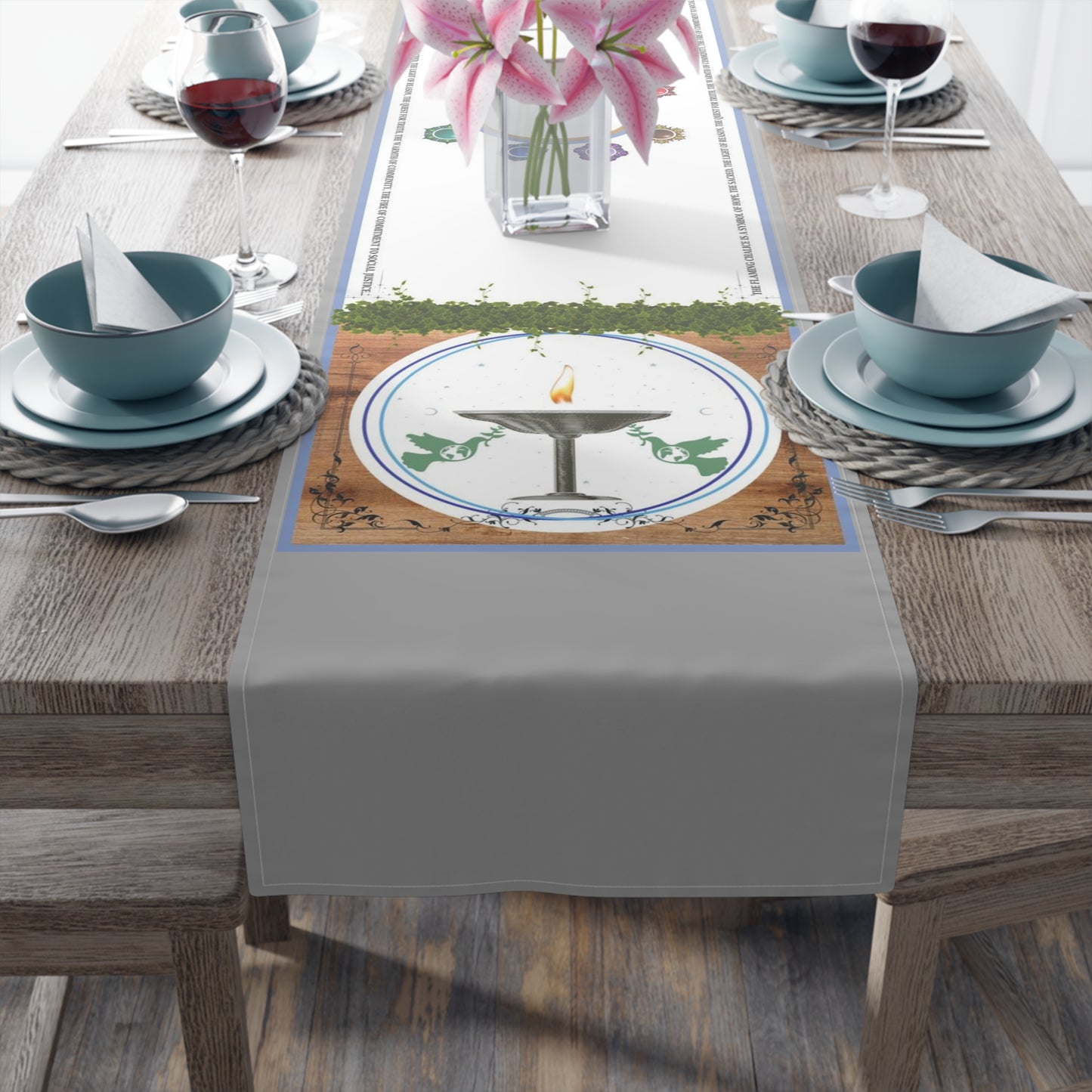 Gather Together | UU Inspired | Table Runner (Cotton, Poly)
