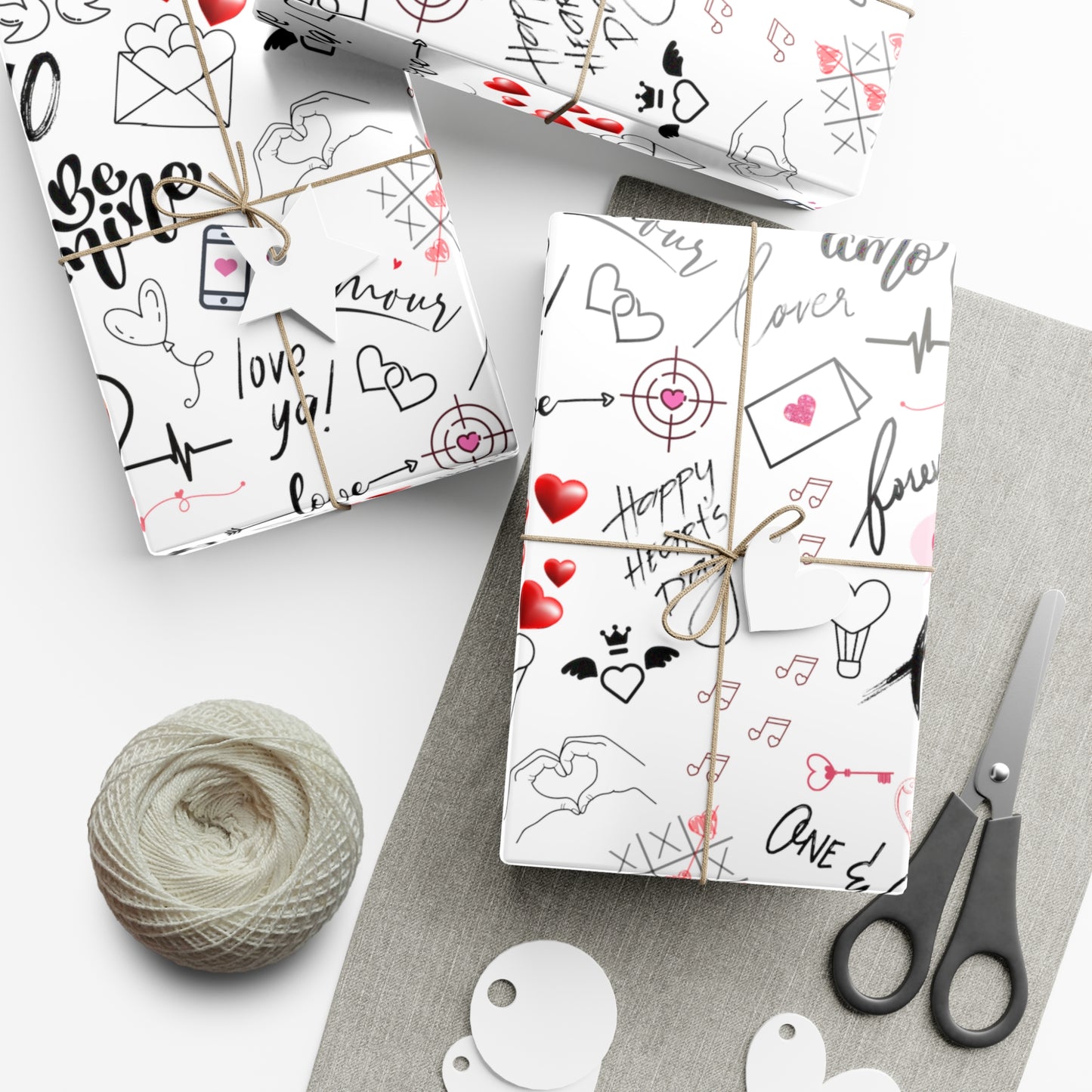 Love Language Gift Wrap Papers