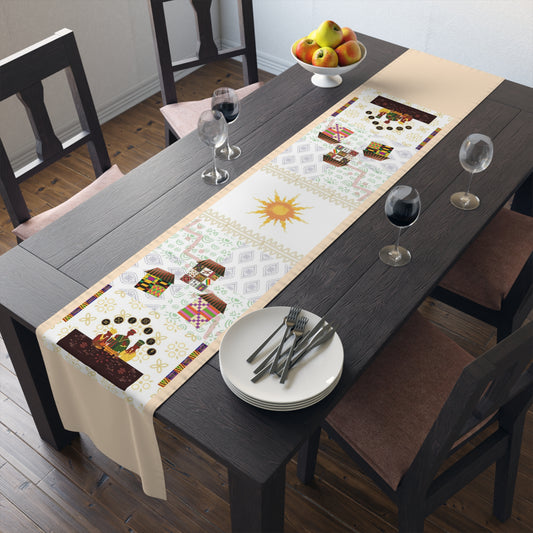 Village Feast | Table Runner (Cotton, Poly)