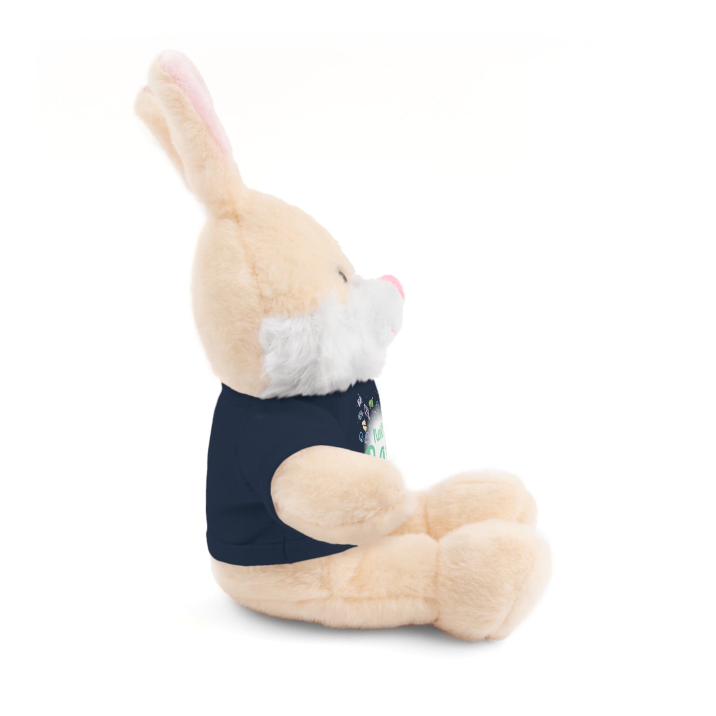 New Baby | Plush Toy with T-Shirt (10 Colors, 6 Animals)