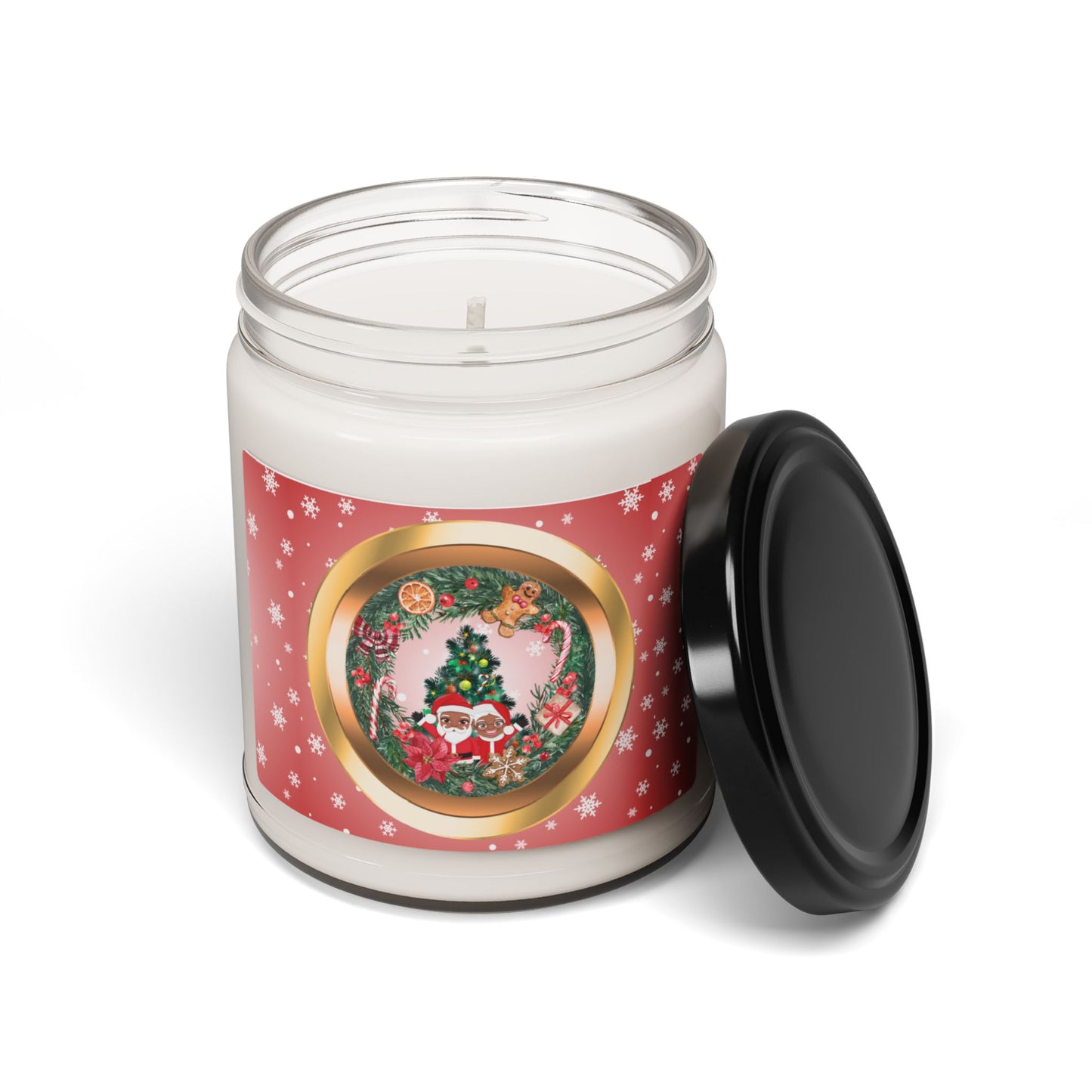 Santa Family | Scented Soy Candle, 9oz (3 Scents)