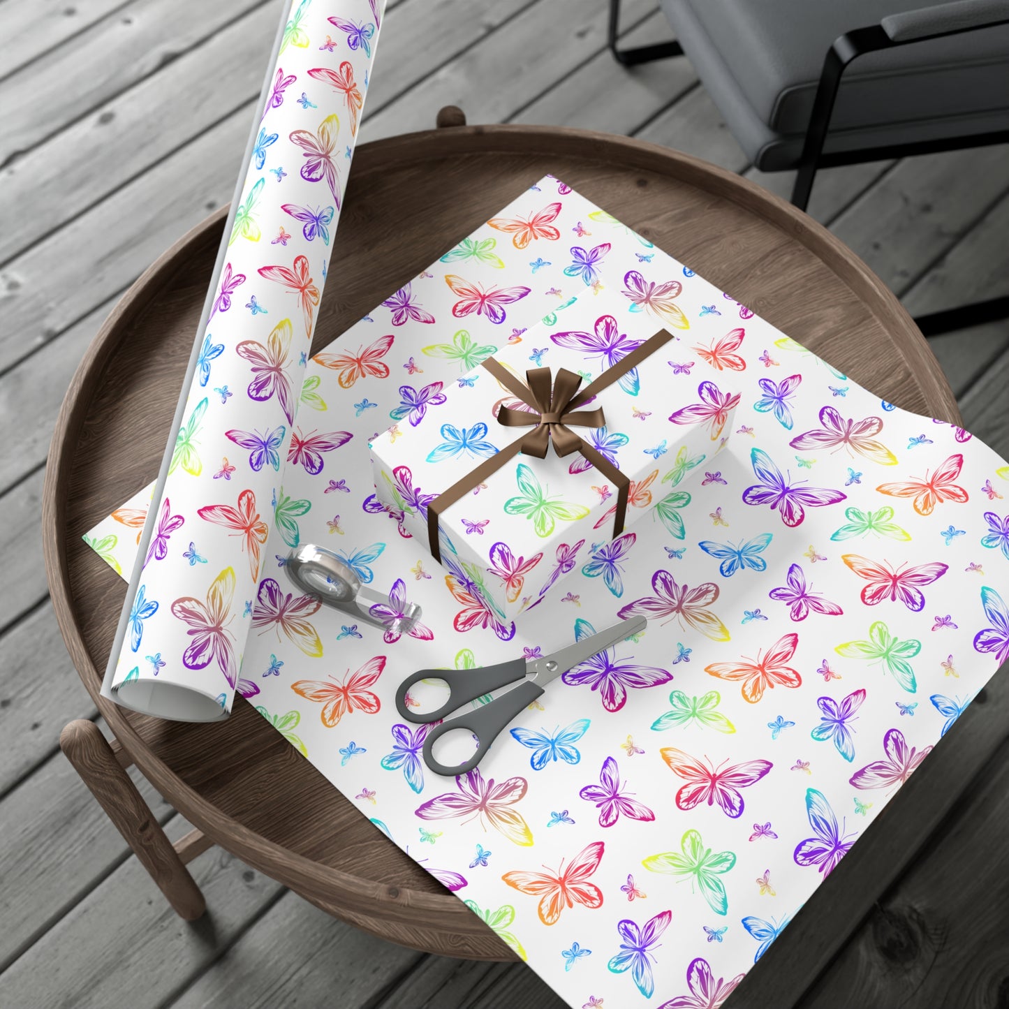 Butterfly Dance Gift Wrap Papers