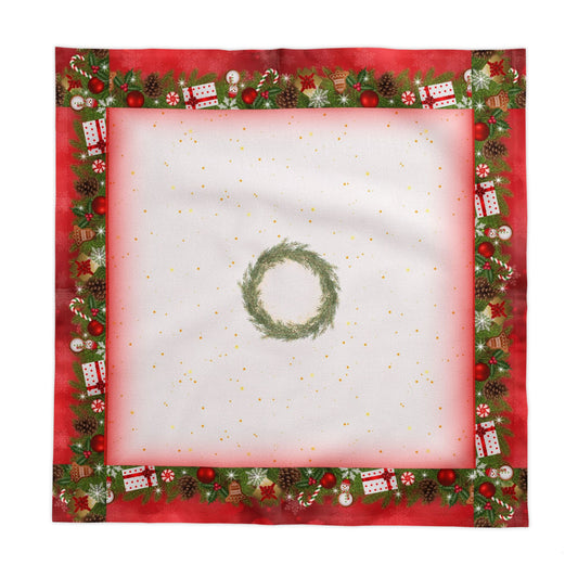 Christmas Feast Tablecloth | Celebration Table Decor