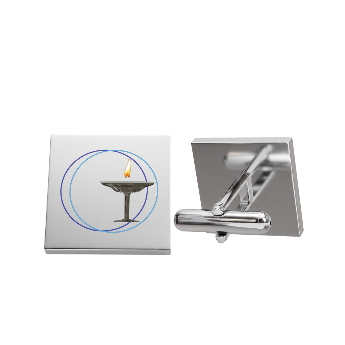 Flaming Chalice Cufflinks | Unitarian Universalist Communion / Ceremony Accessory