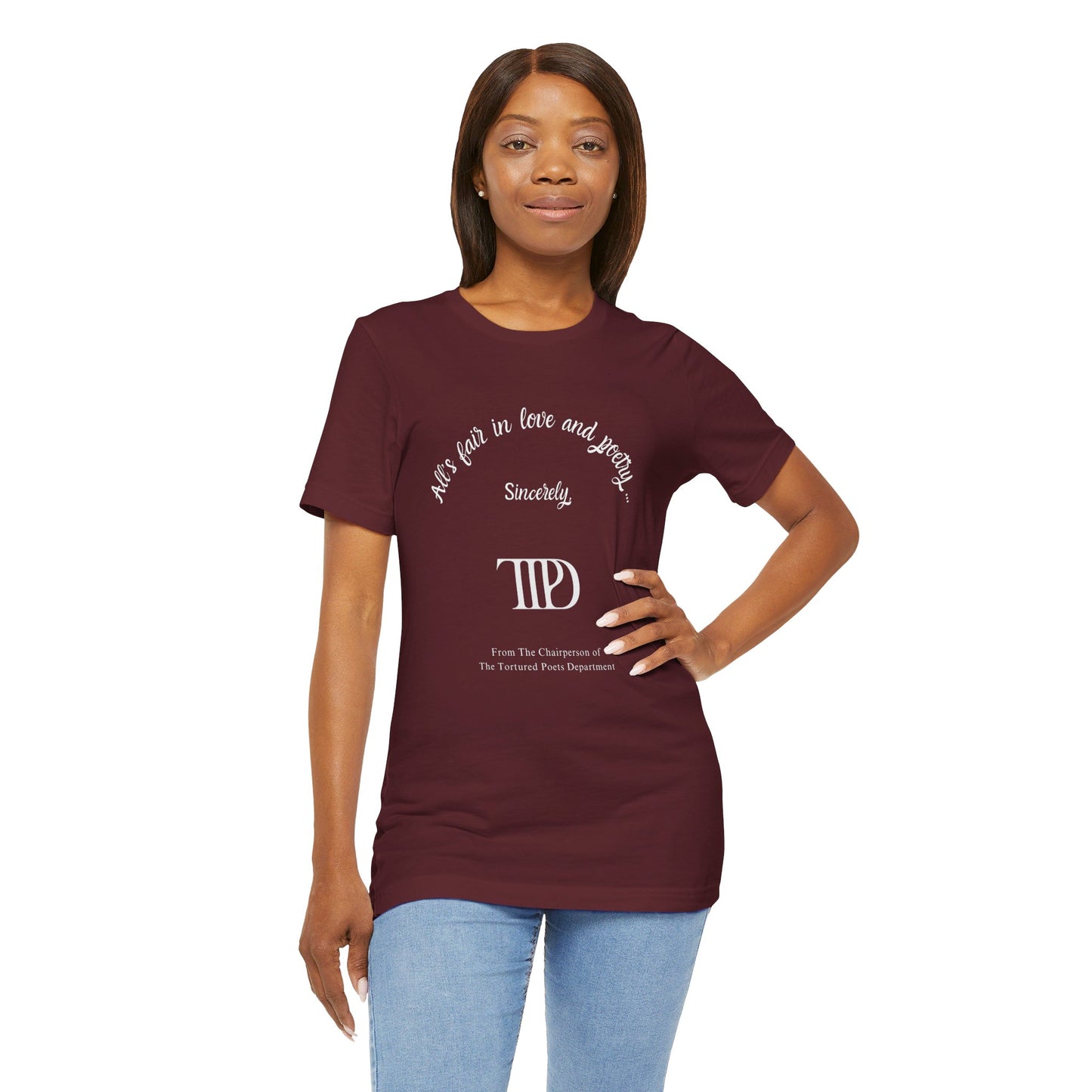 TTPD - Inspired Short Sleeve Tee | Unisex Jersey