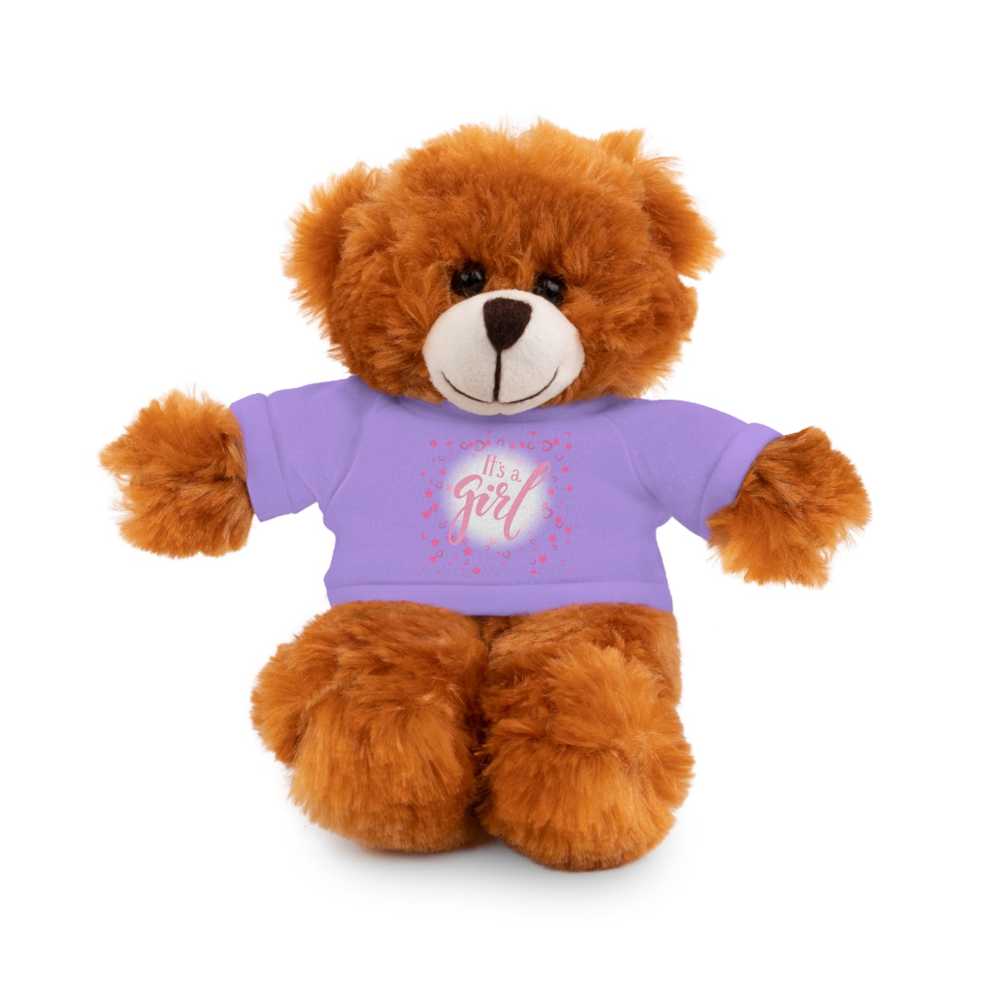 It’s a Girl | Plush Toy with T-Shirt (10 Colors, 6 Animals)