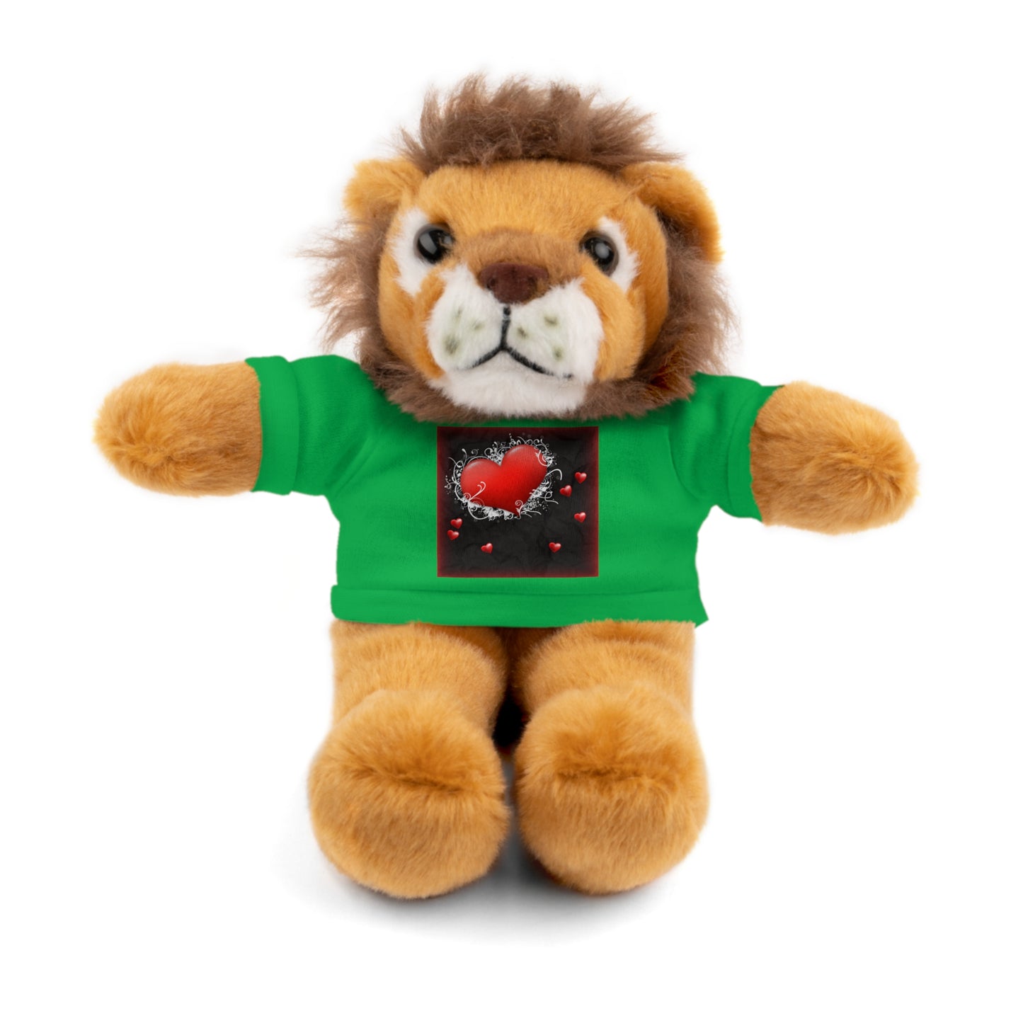 Warm Glow of Love | Plush Toy with T-Shirt (10 Colors, 6 Animals)