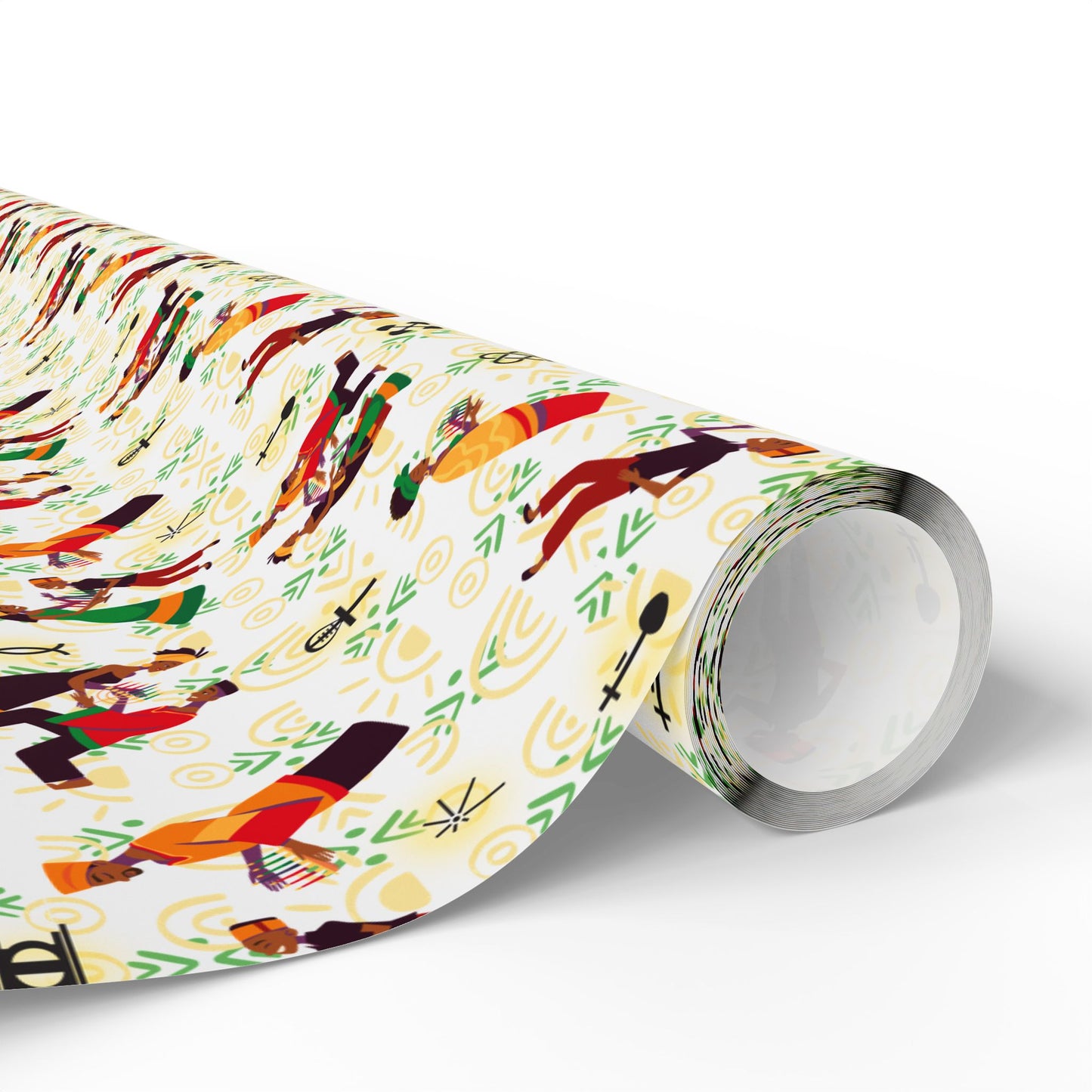 Family Kinara | Kwanzaa Inspired | Wrapping Paper