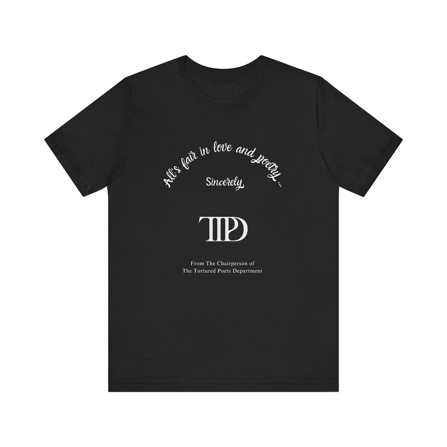 TTPD - Inspired Short Sleeve Tee | Unisex Jersey