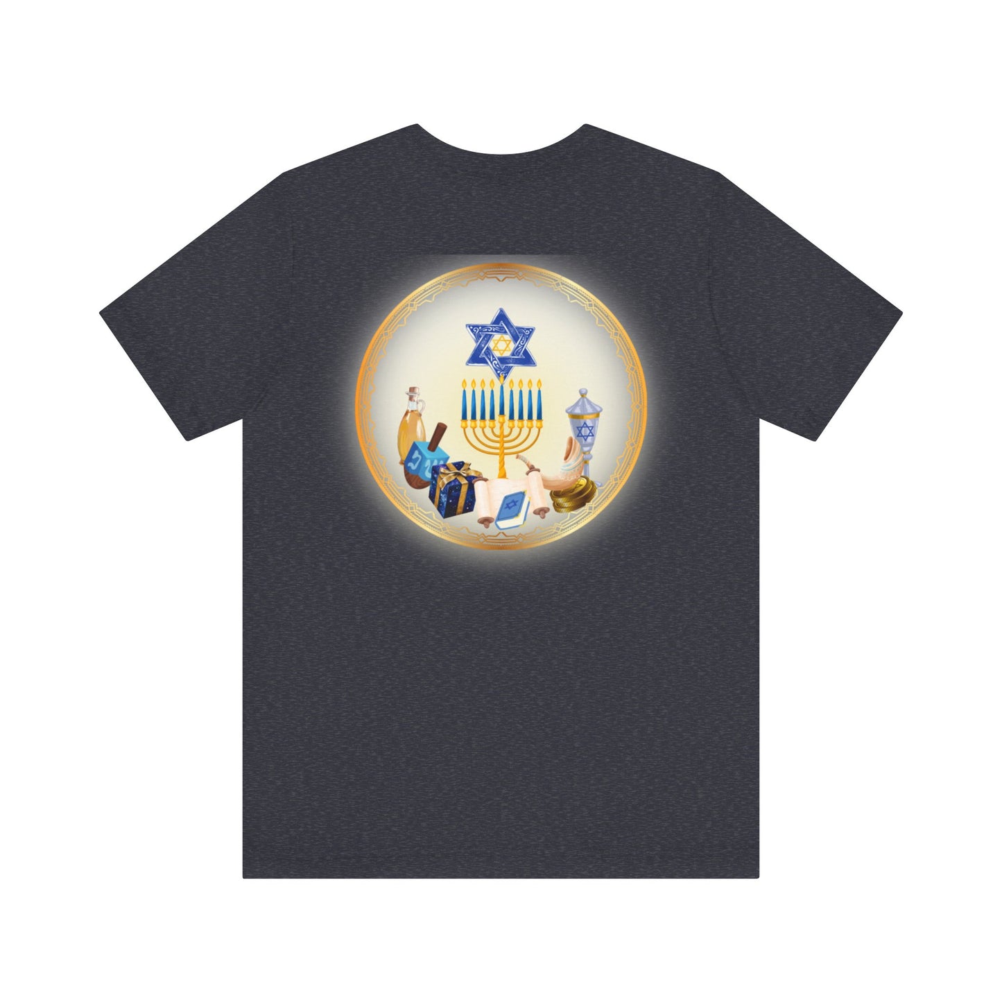 Hanukah / Jewish Inspired Short Sleeve Tee | Unisex Jersey