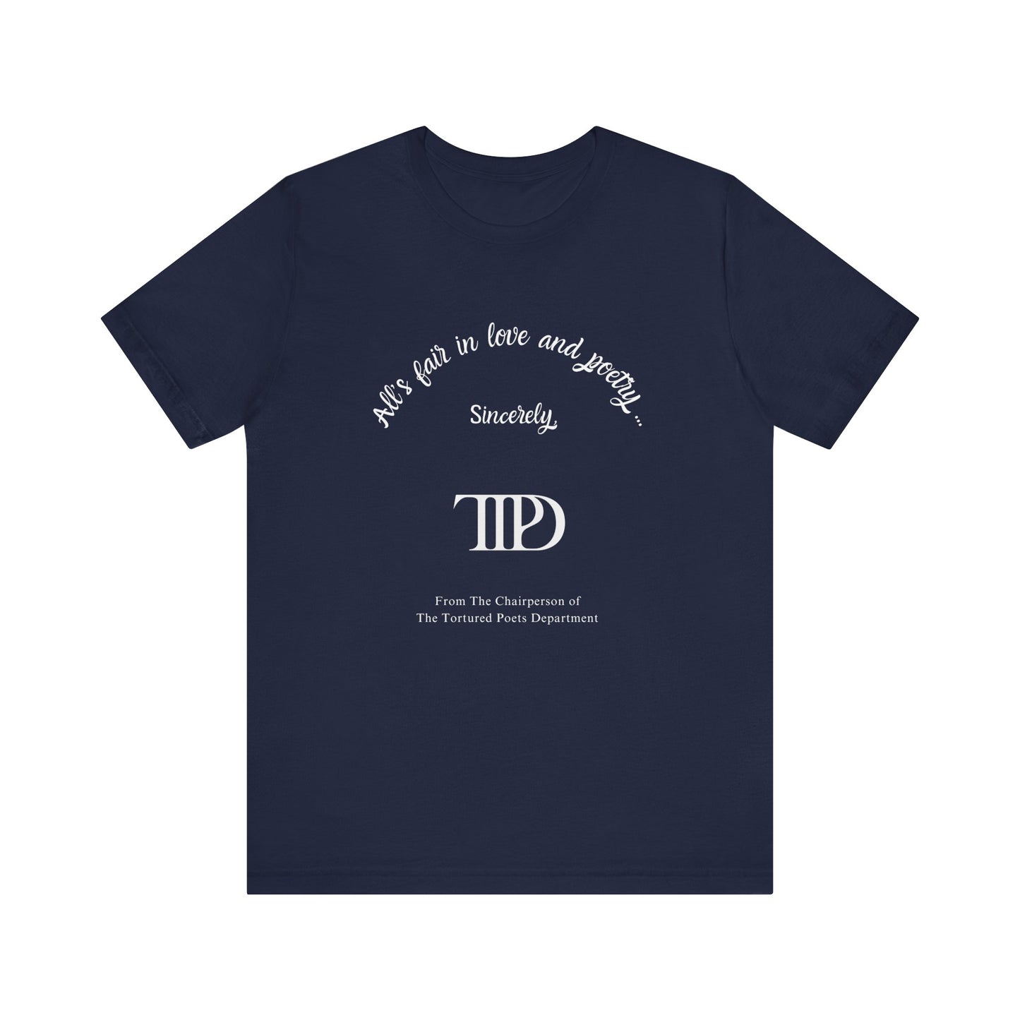 TTPD - Inspired Short Sleeve Tee | Unisex Jersey