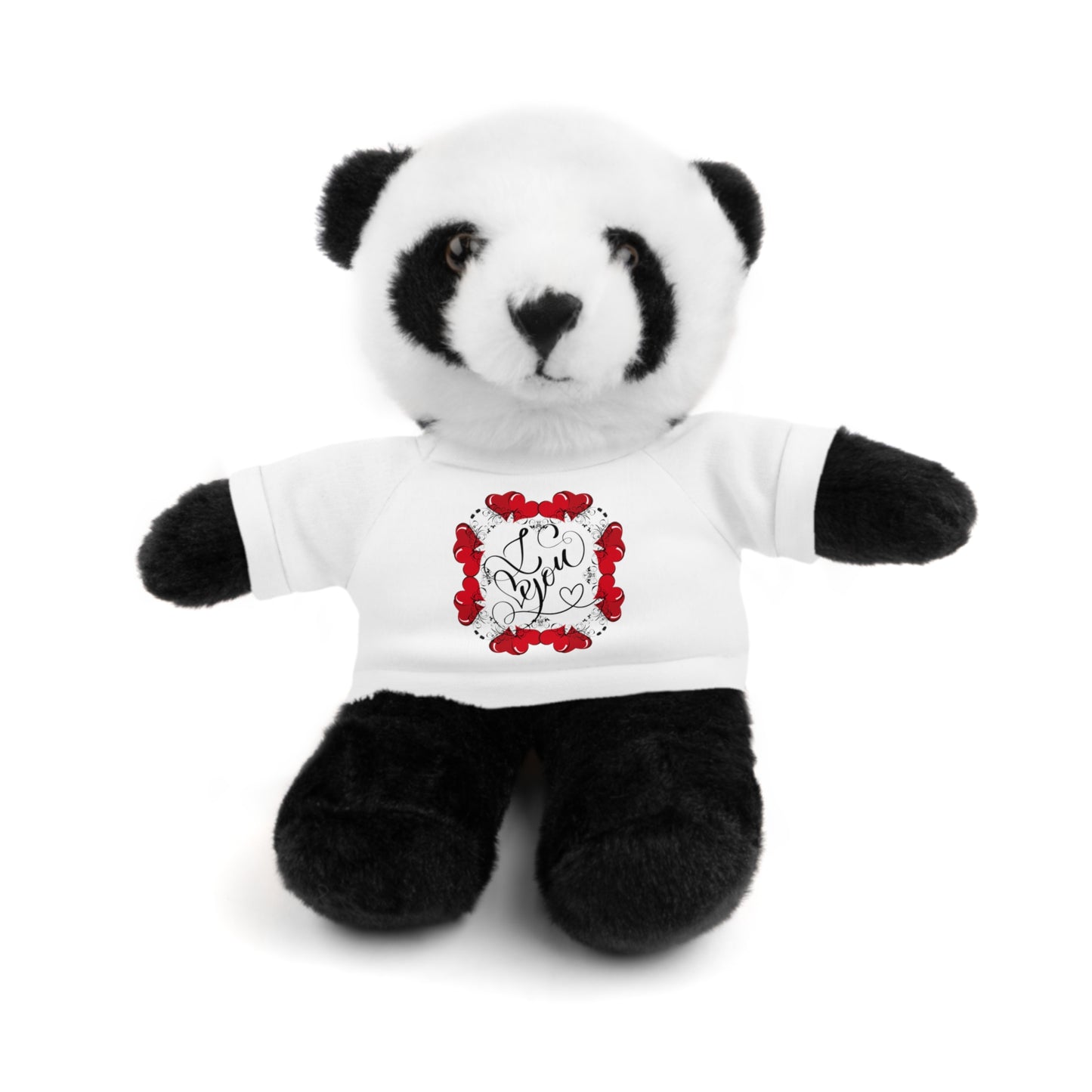 Simply, I Live You | Plush Toy with T-Shirt (10 Colors, 6 Animals)