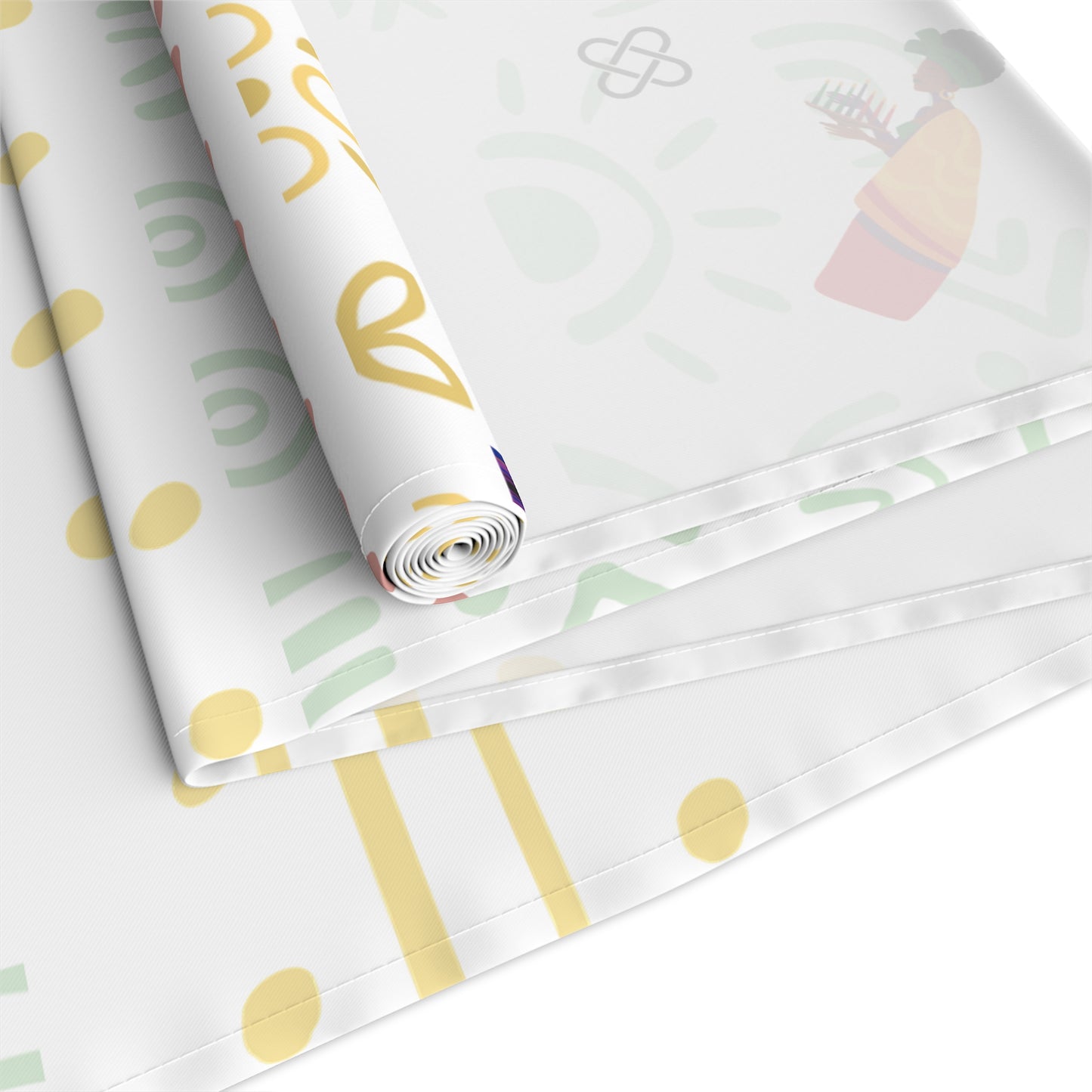 Table Runner - Village Values | What a Community Stand For, Kwanzaa Joyous Love Decor