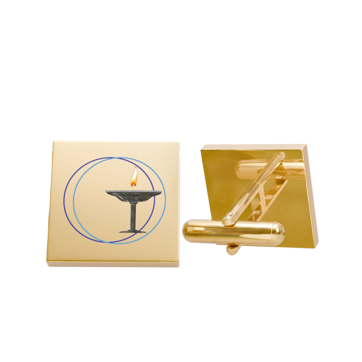 Flaming Chalice Cufflinks | Unitarian Universalist Communion / Ceremony Accessory