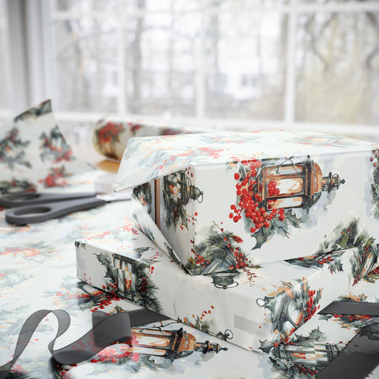 Charming Lights Gift Wrap | Lights of the Season | Christmas Wrapping Paper