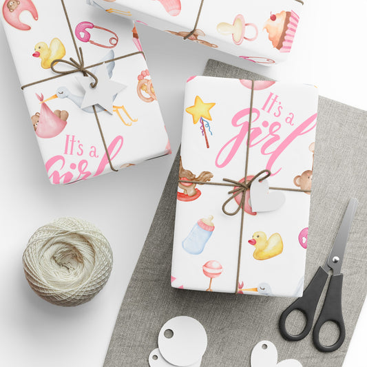 It’s a Girl | New Arrivals | Wrapping Papers