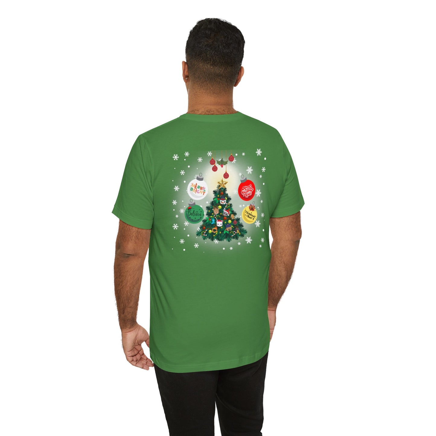 Santa Family / Christmas Short Sleeve Tee | Unisex Jersey