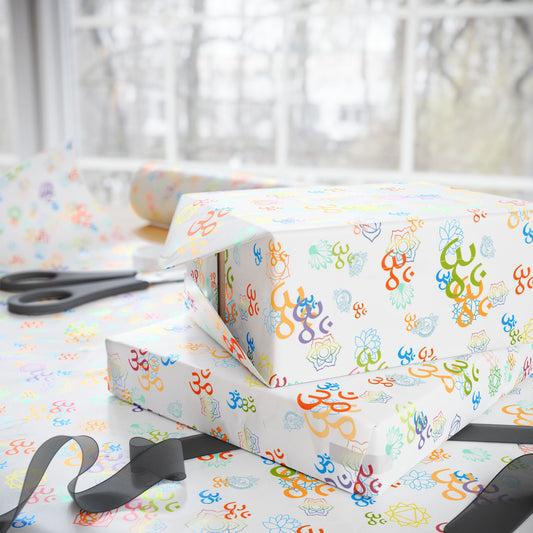 Wrapping Papers | Om Gift Wrap Papers, calm love and joy, perfect for any occasion
